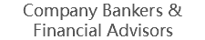 Company Bankers & Financial Advisors